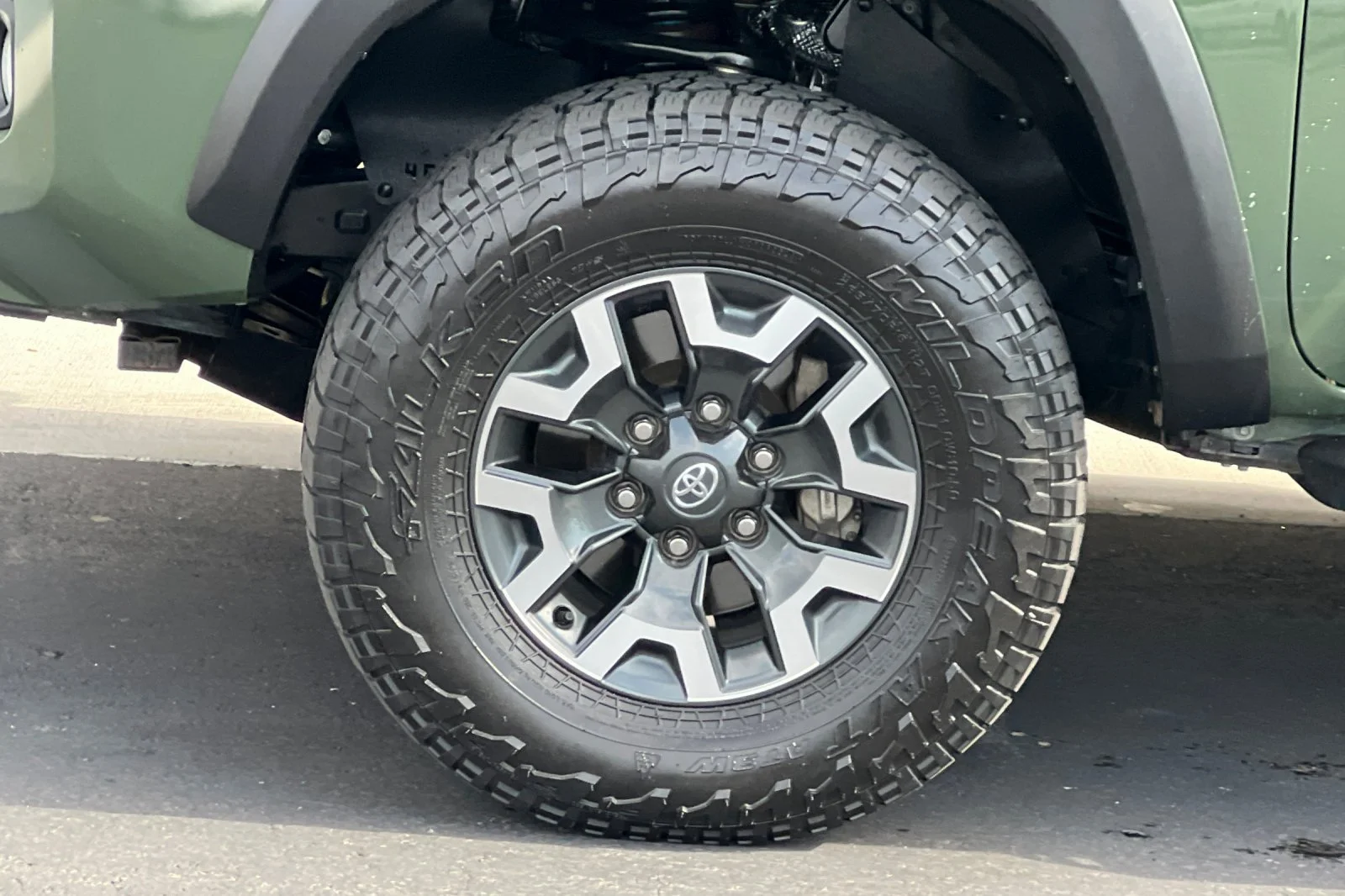Certified Used 2021 Army Green Toyota TRD Off Road image 29