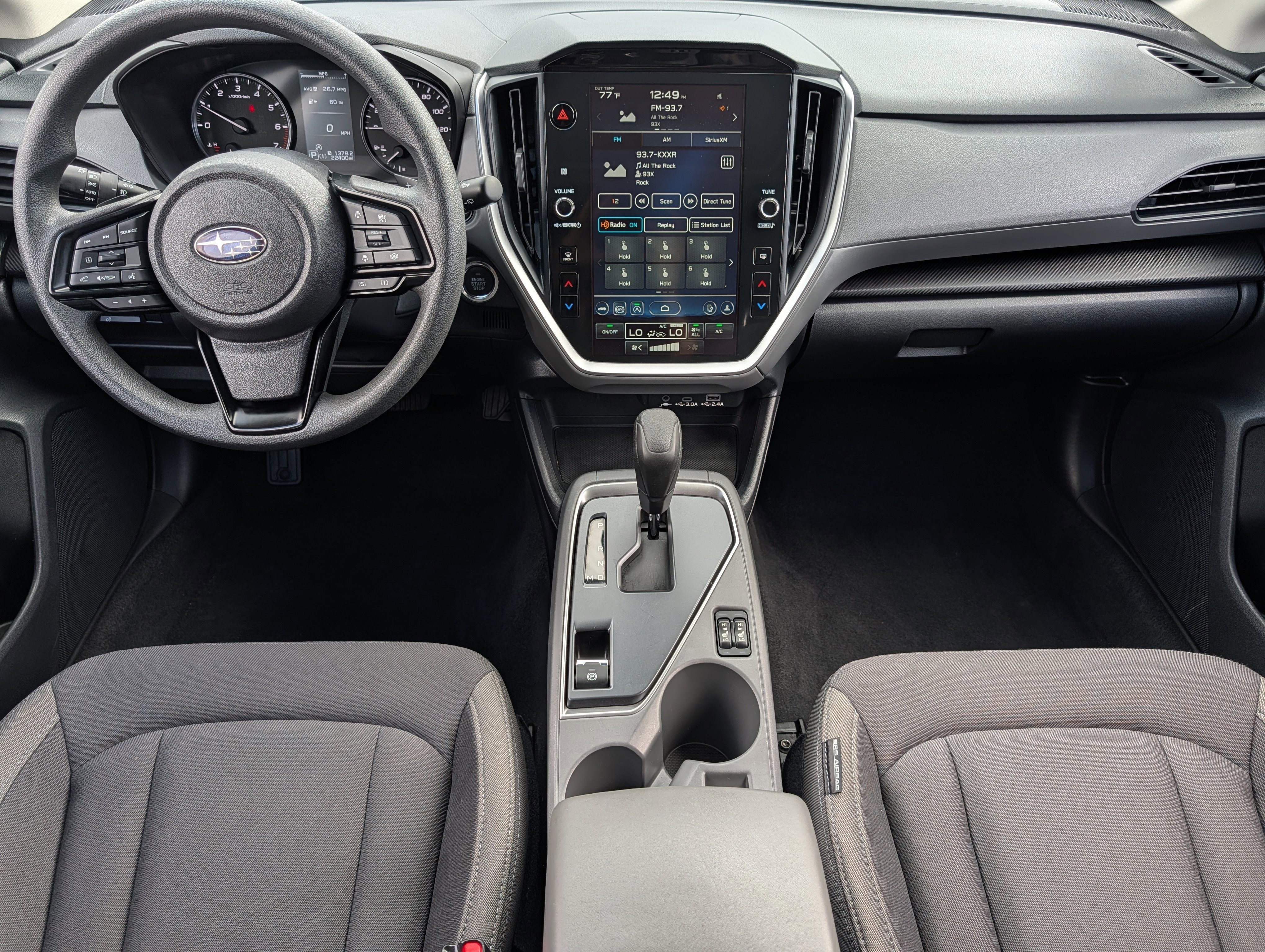 Used 2025 Crystal Black Silica Subaru Premium image 10