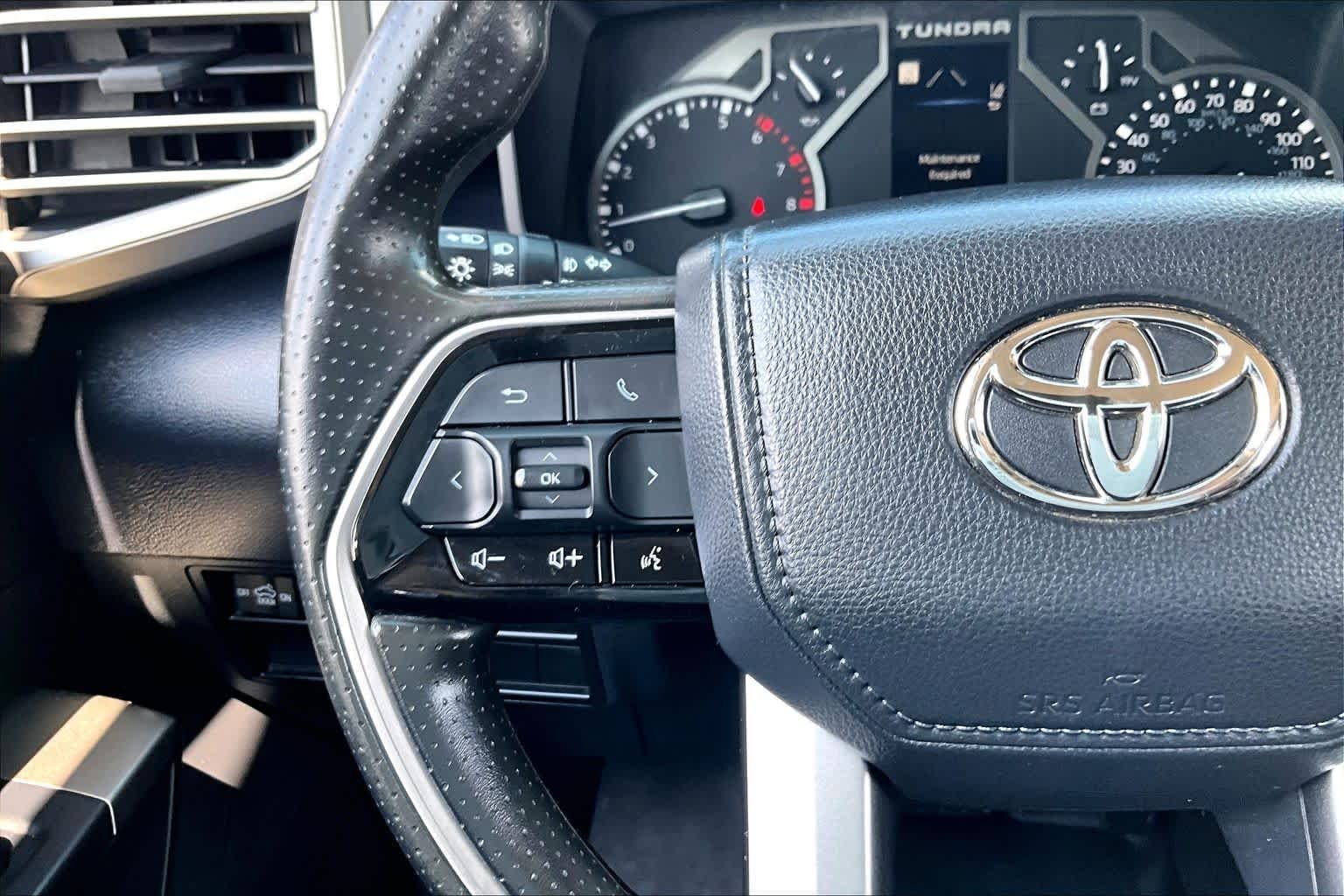 Used 2022 Magnetic Gray Metallic Toyota SR5 image 24