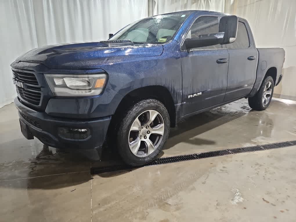 Used 2024 Patriot Blue Pearlcoat Ram Laramie image 2