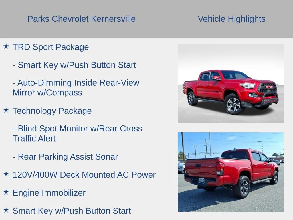 Used 2019 Red Toyota TRD Sport image 10