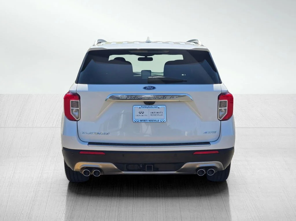 Used 2021 White Metallic Ford Platinum image 5