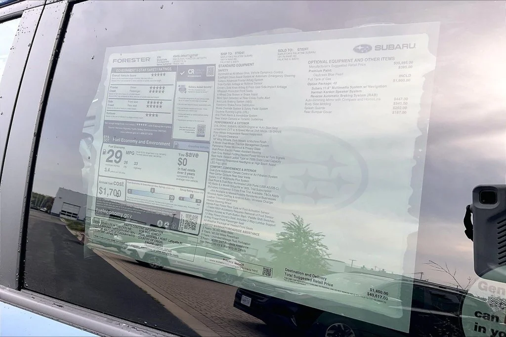 Vehicle thumbnail