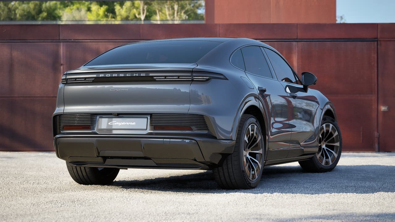 New 2026 Vanadium Grey Metallic Porsche Coupe Electric image 9