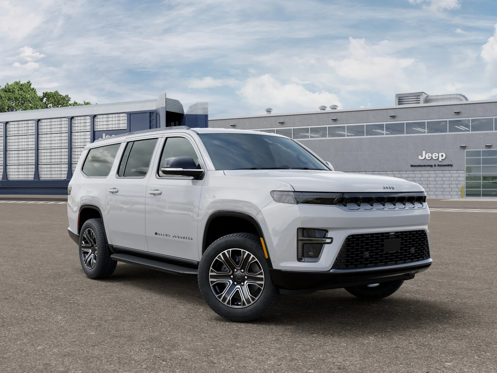 New 2026 Bright White Clear-Coat Exterior Paint Jeep  image 4