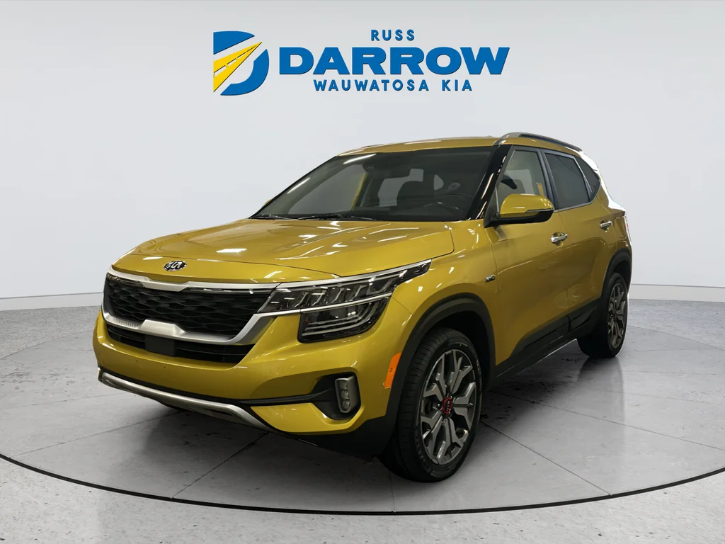 Used 2021 Yellow Kia SX image 1