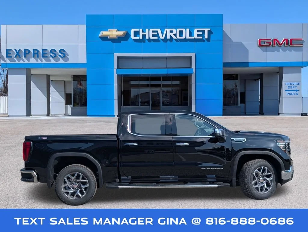 New 2026 Onyx Black GMC SLT image 2