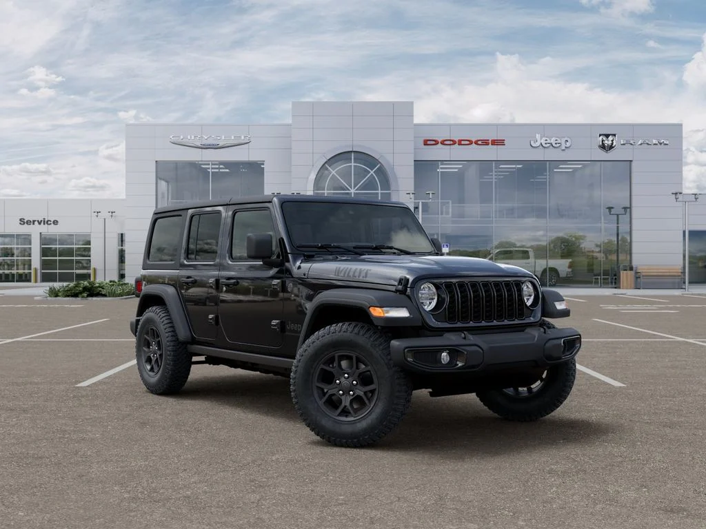 New 2026 Black Clear-Coat Exterior Paint Jeep Willys image 5