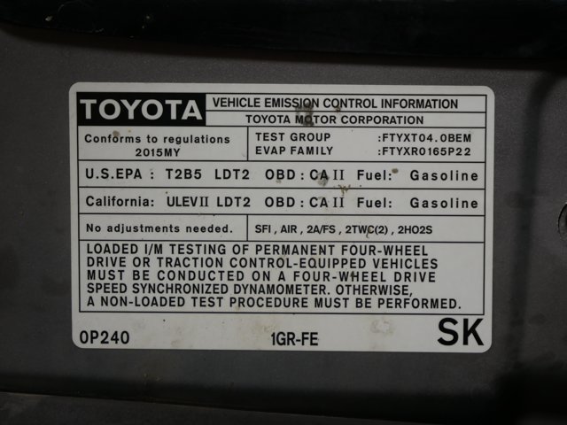 Used 2015 Silver Sky Metallic Toyota Extended Cab TRD Sport Extra Value Pkg image 28