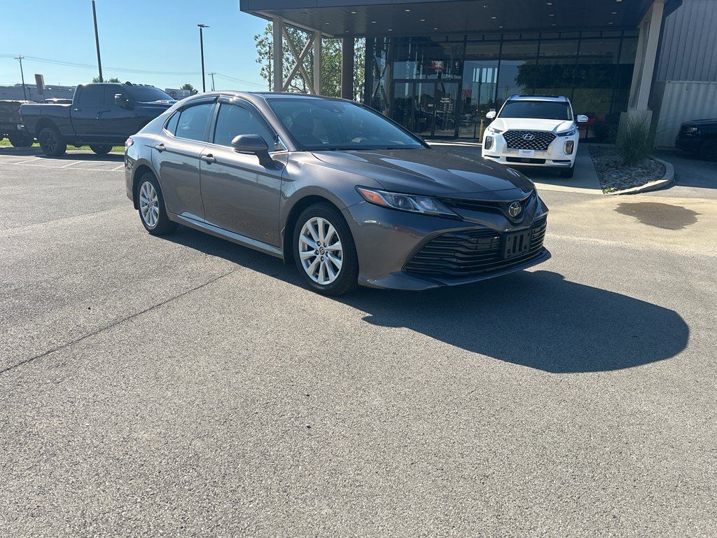 Used 2020 Predawn Gray Mica Toyota LE image 1