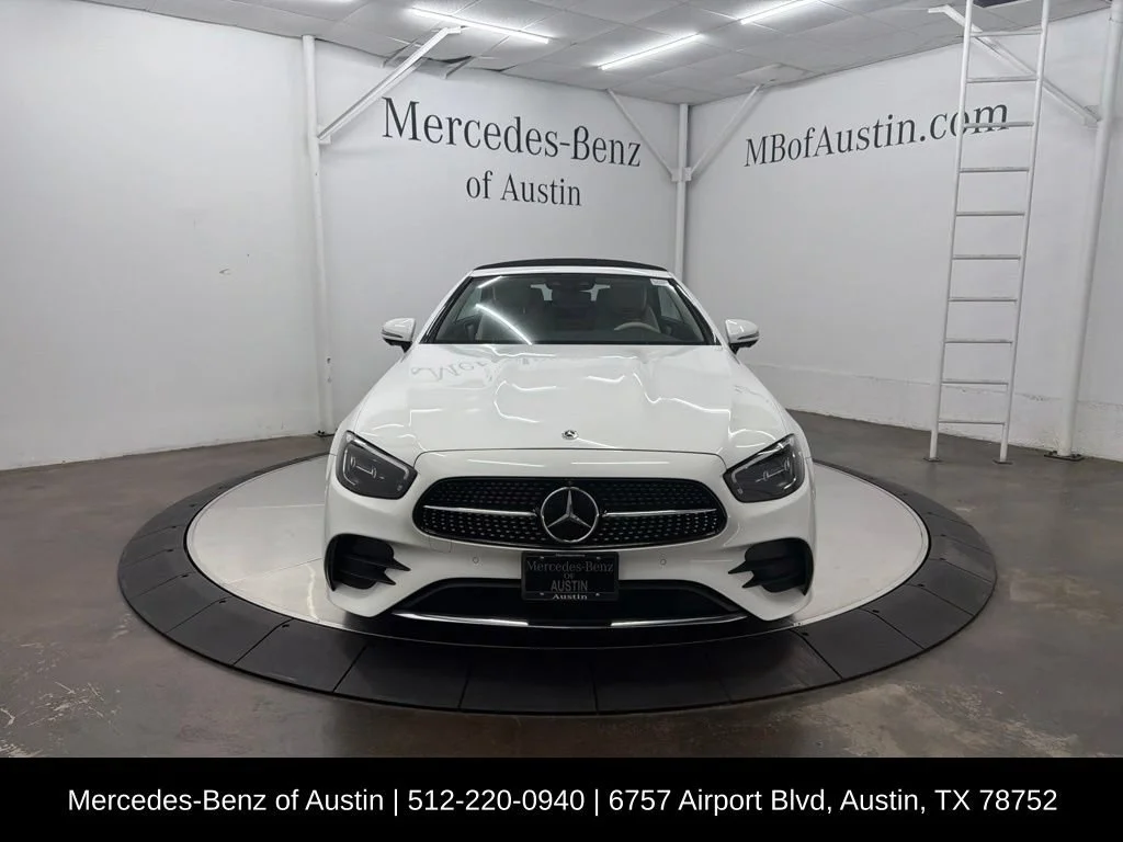 Certified Used 2023 White Mercedes-Benz E 450 image 2