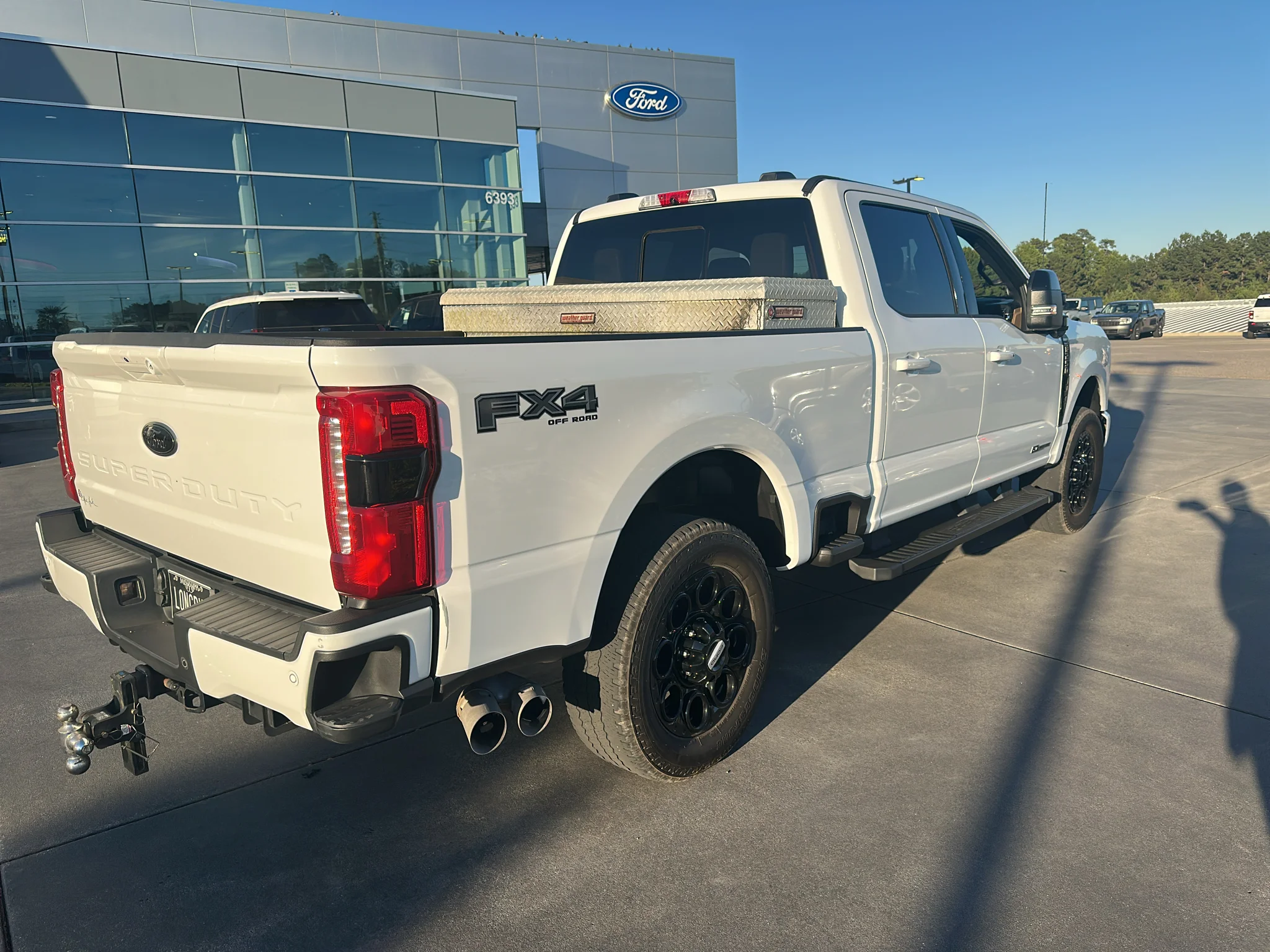 Used 2024 Oxford White Ford LARIAT image 2