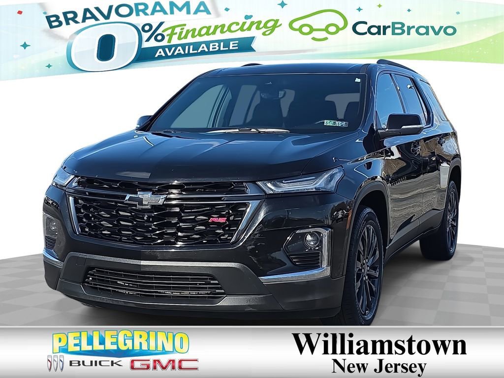 Mosaic Black Metallic 2023 Chevrolet Traverse RS AWD SUV / Crossover Four-Wheel Drive