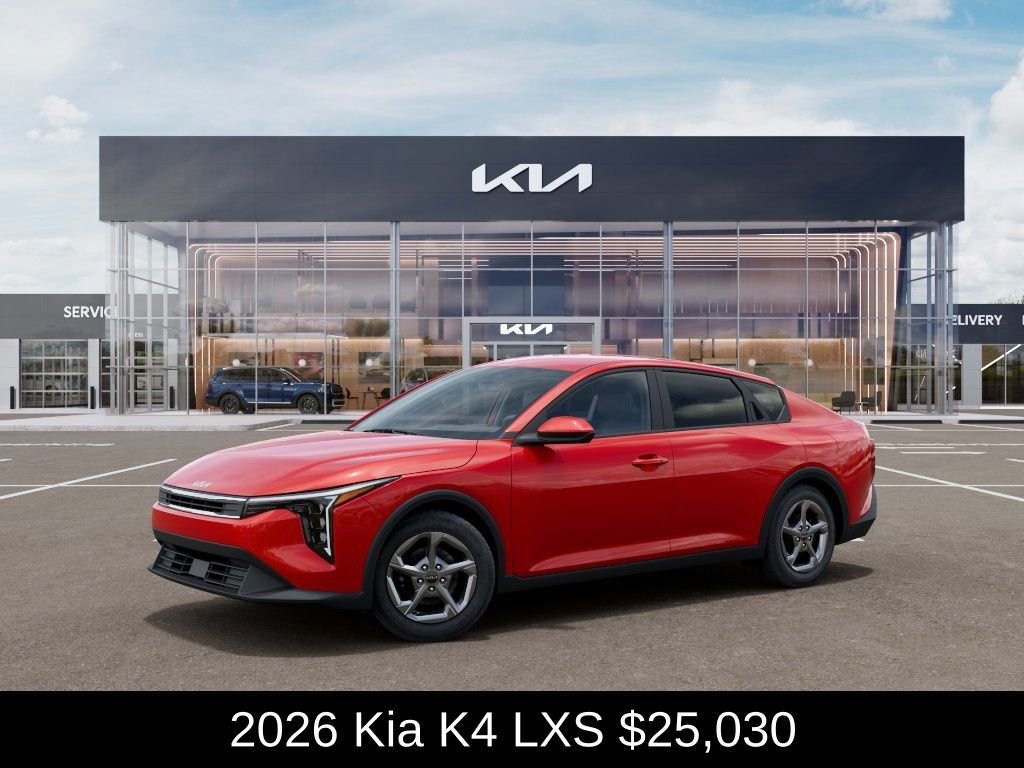 New 2026 Currant Red Kia LXS image 4