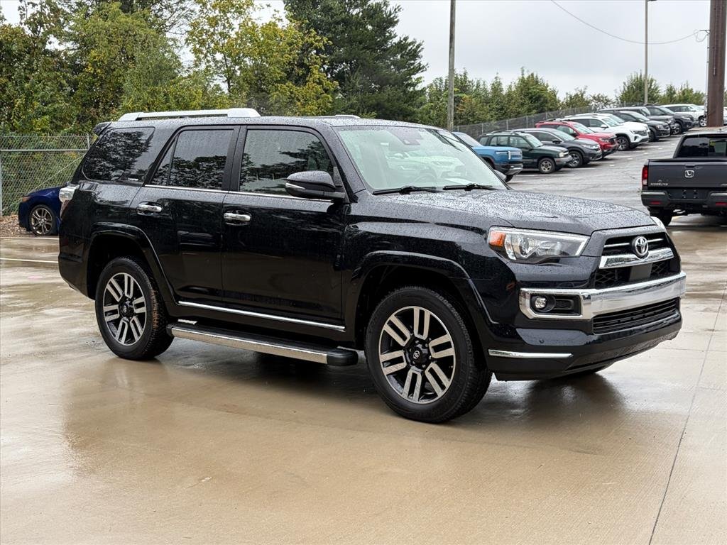 Used 2021 Midnight Black Metallic Toyota Limited image 1