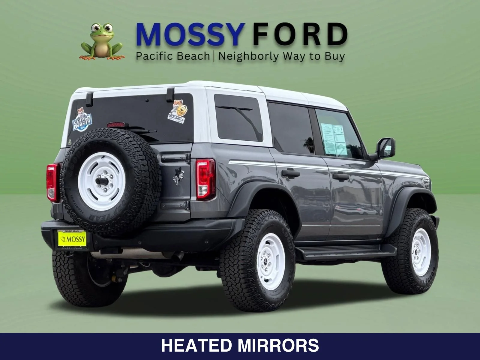 Used 2025 Carbonized Gray Metallic Ford Heritage Edition Certified Pre-Owned image 5