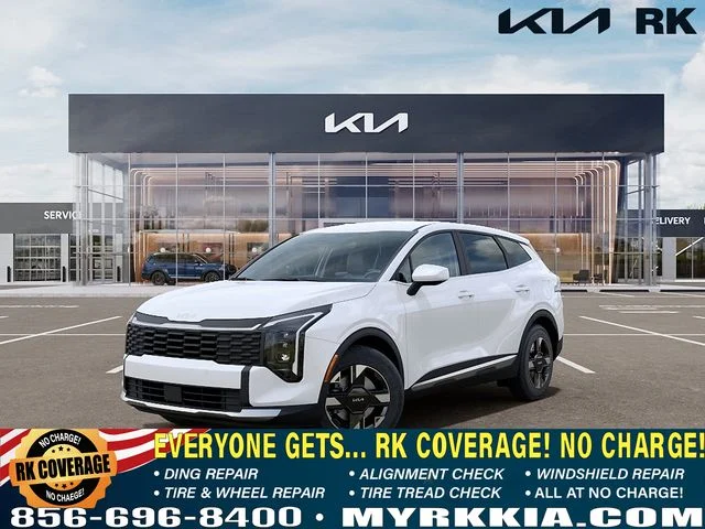 New 2026 White Kia LX image 1