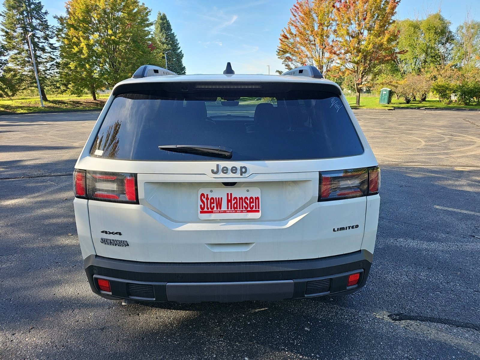 New 2026 Bright White Clearcoat Jeep Limited image 4