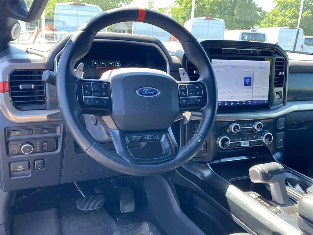 Used 2023 Antimatter Blue Ford Raptor image 3