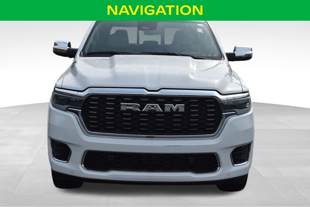 Used 2025 Bright White Clearcoat RAM Tungsten image 3