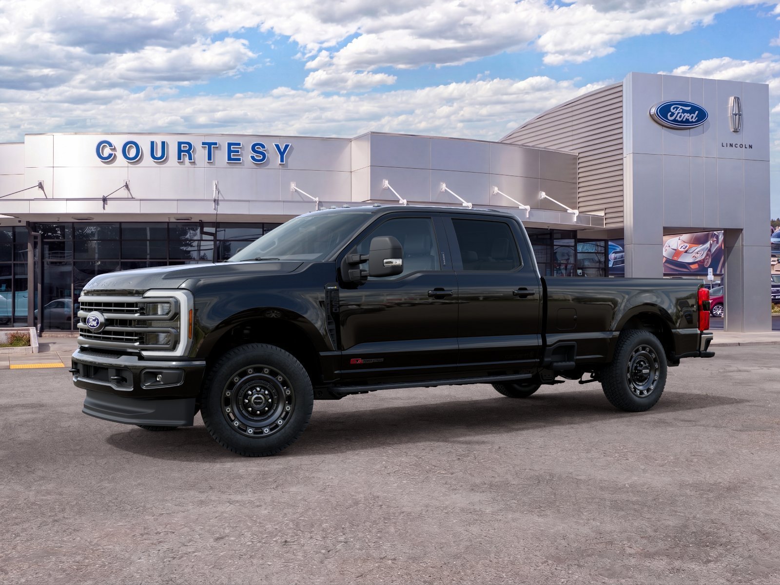 New 2027 Agate Black Metallic Ford F-350® XLT image 1