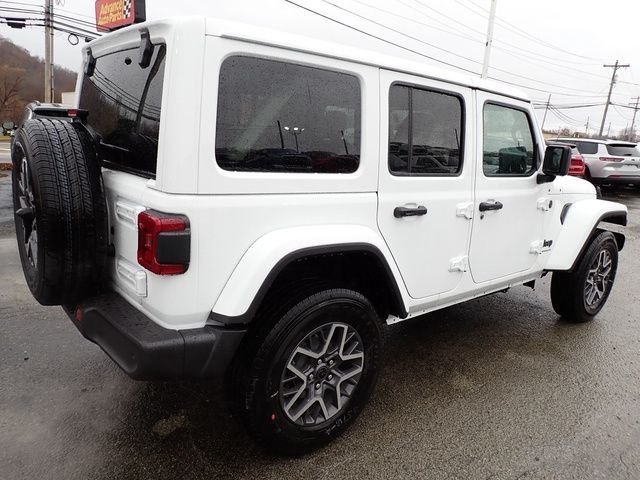 New 2025 Bright White Clear-Coat Exterior Paint Jeep Sahara image 7