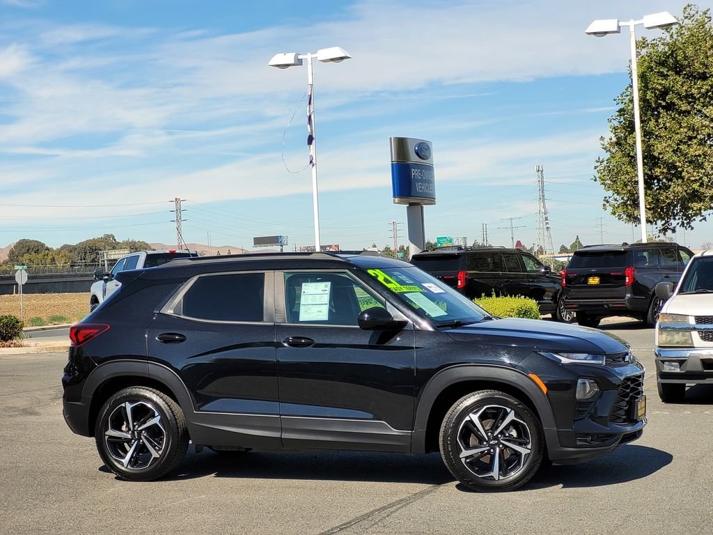 Certified Used 2021 Black Chevrolet RS image 3