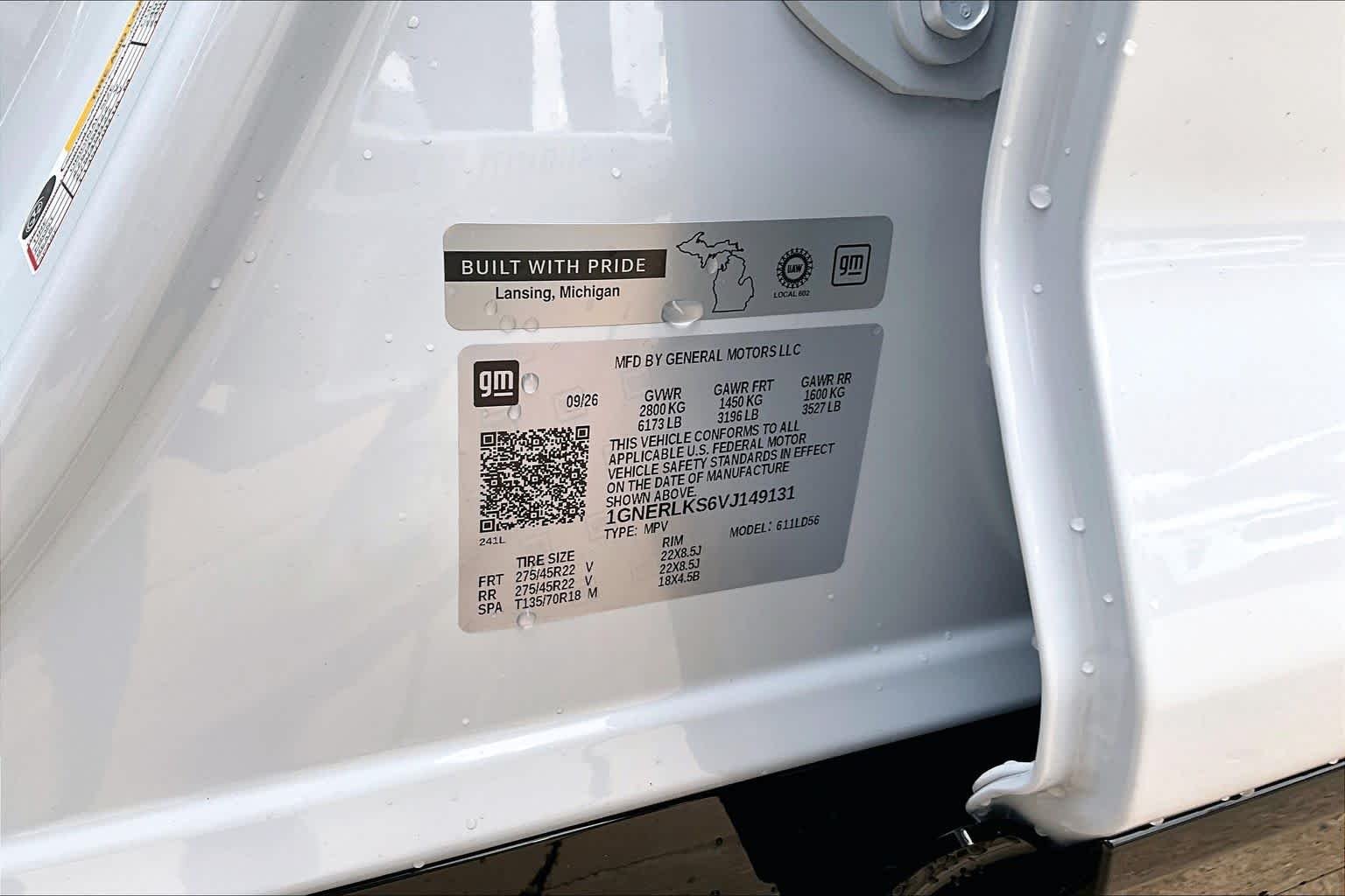 2027 Chevrolet Traverse RS - Photo 18