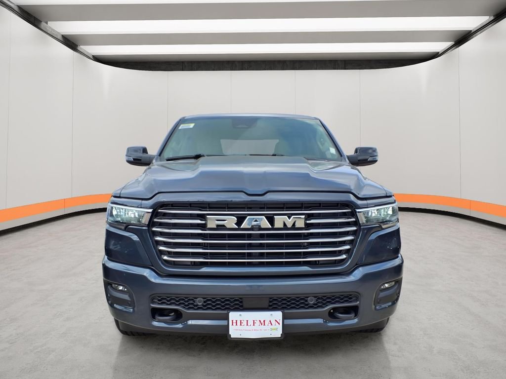 New 2026 Forged Blue Metallic Exterior Paint RAM Laramie image 2