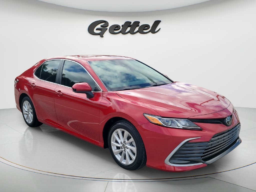 Certified Used 2024 Red Toyota LE image 3