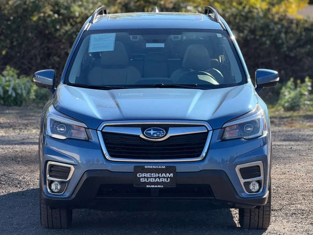 Certified Used 2021 Blue Subaru Limited image 2