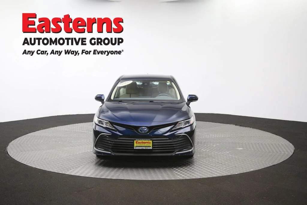 Used 2021 Blue Toyota LE image 51