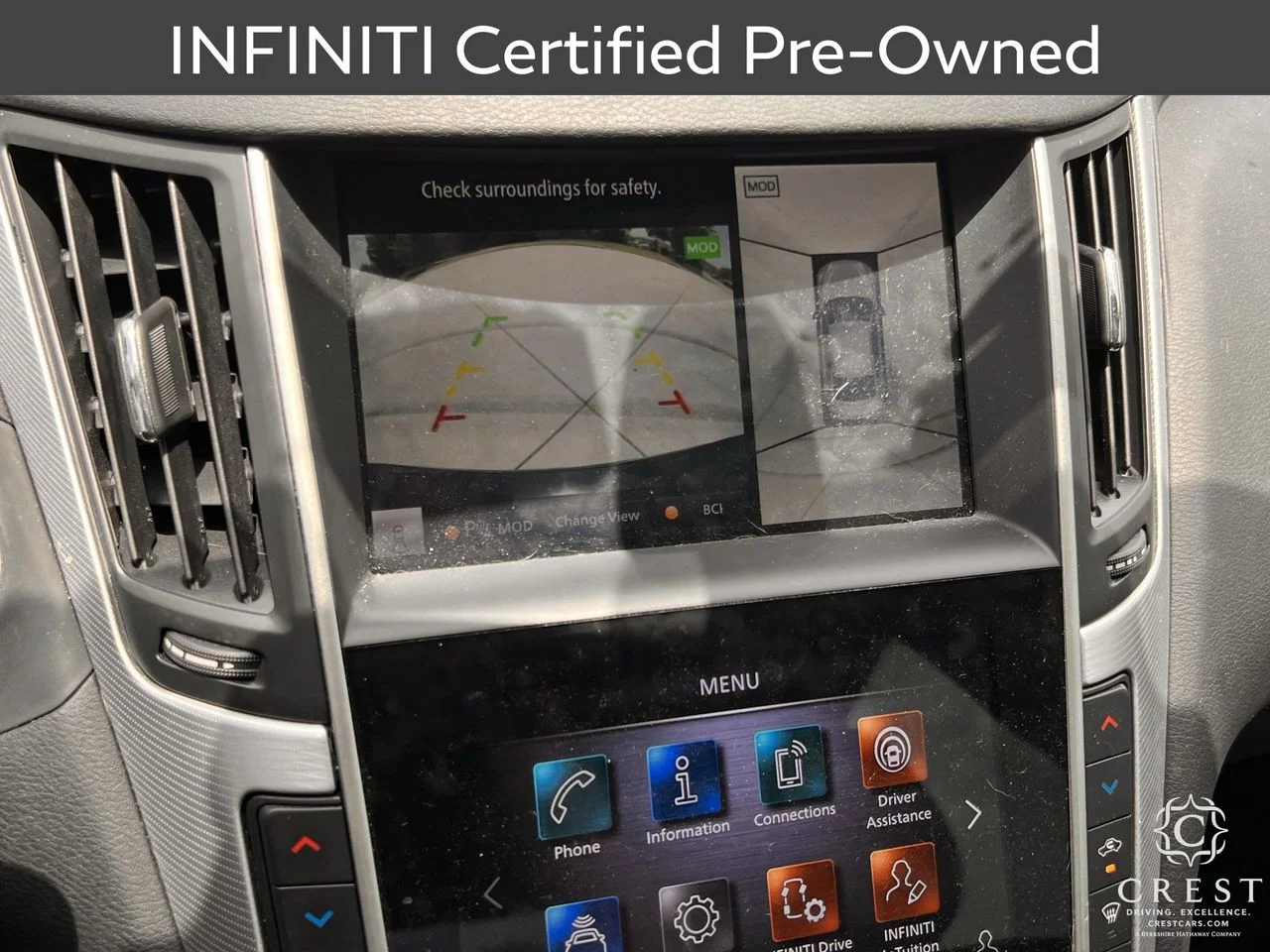 Certified Used 2023 Black Obsidian INFINITI LUXE image 17
