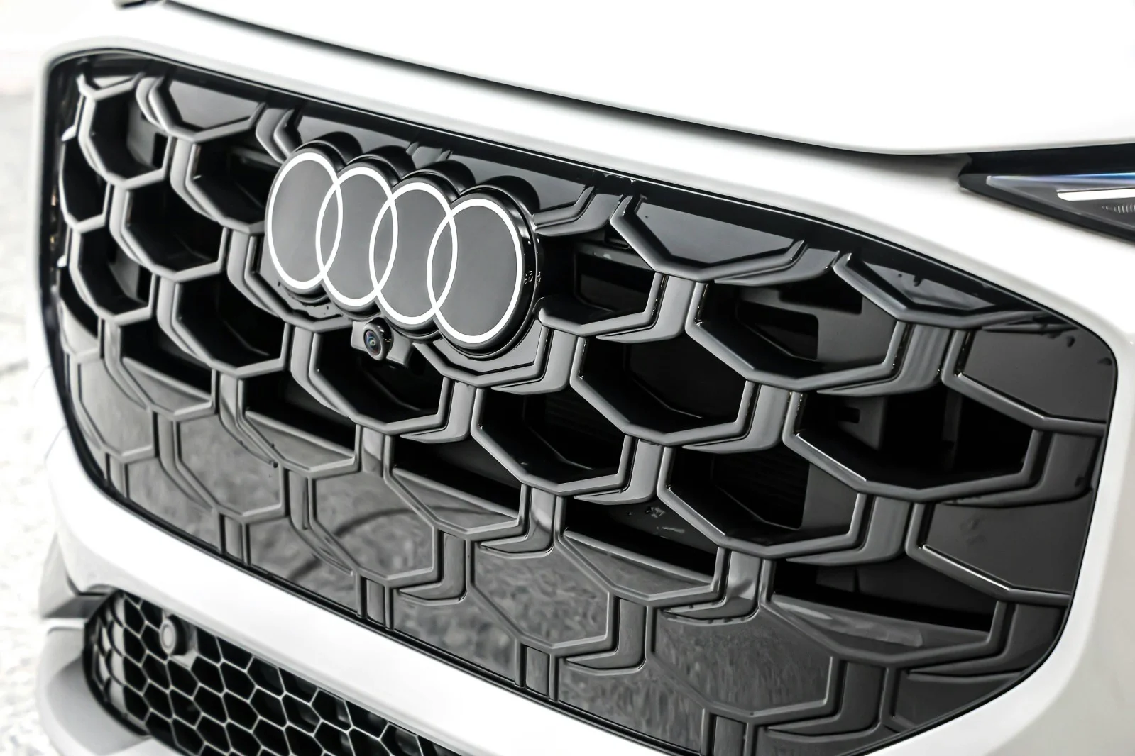 New 2026 Glacier White Metallic Audi S line quattro image 6