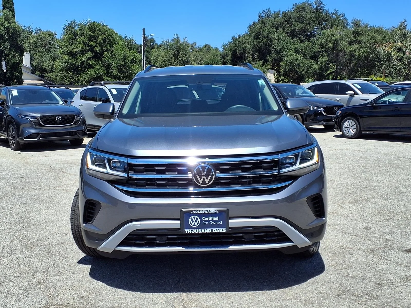 Certified Used 2023 Gray Volkswagen 3.6L V6 SE w/Technology image 2