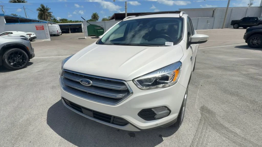 Used 2017 White Ford Titanium image 4