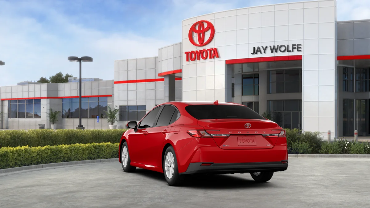 New 2026 Supersonic Red Toyota LE image 7
