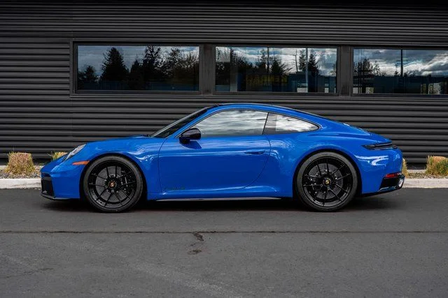 Used 2025 Blue Porsche Carrera GTS image 2