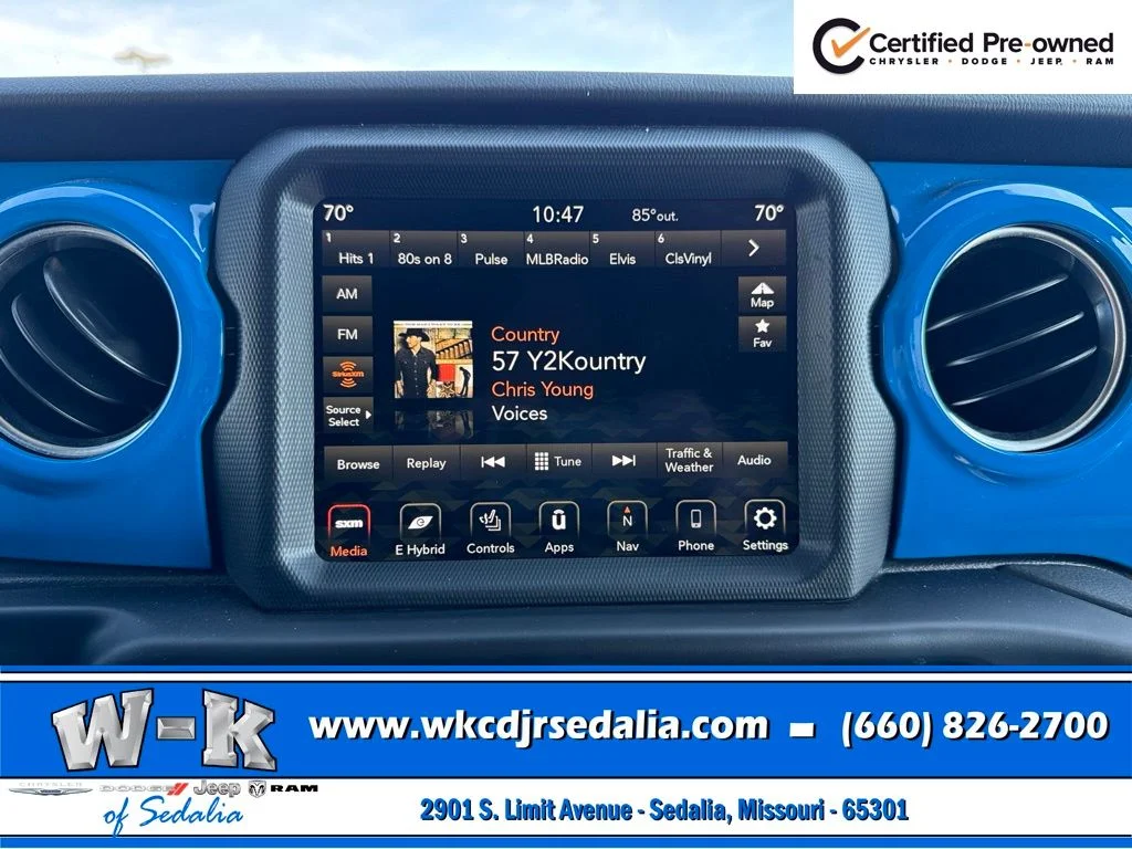 Certified Used 2023 Blue Jeep Sahara 4xe image 37