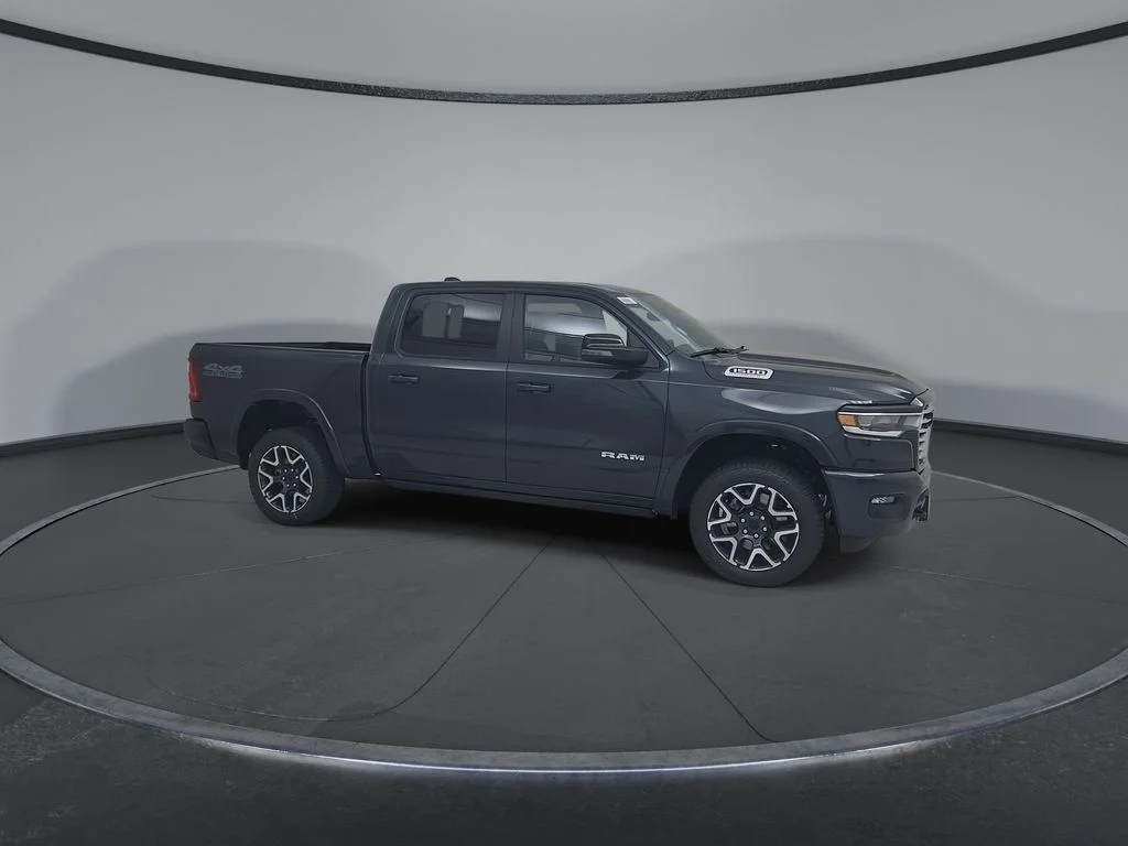 New 2026 Forged Blue Metallic Exterior Paint RAM Laramie image 2