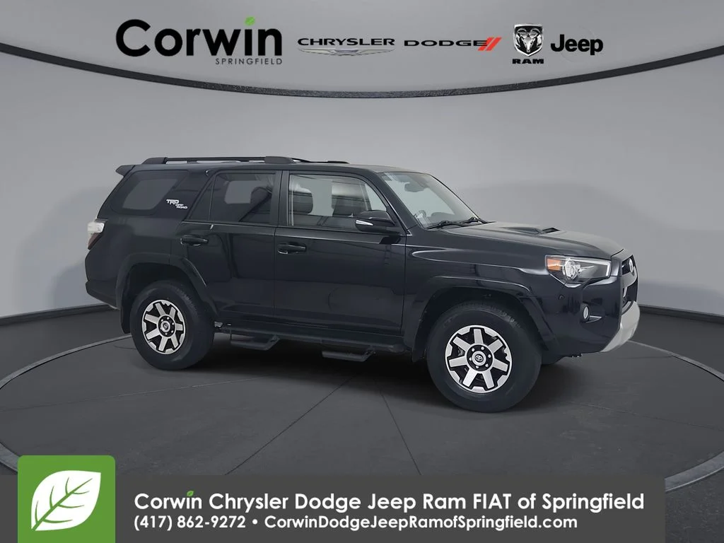 Used 2020 Black Toyota TRD Off-Road Premium image 1