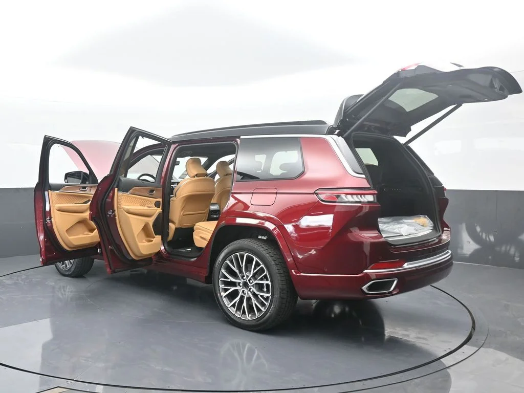 New 2025 Velvet Red Pearlcoat Jeep Summit image 83