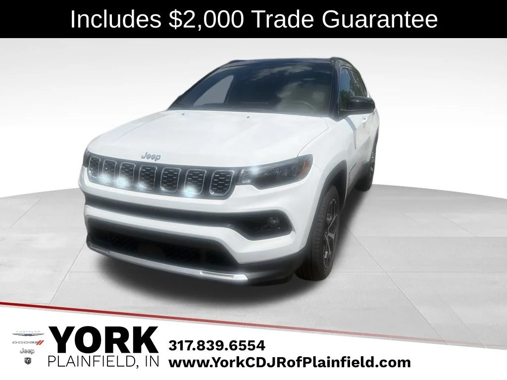 Used 2025 White Jeep Limited image 1