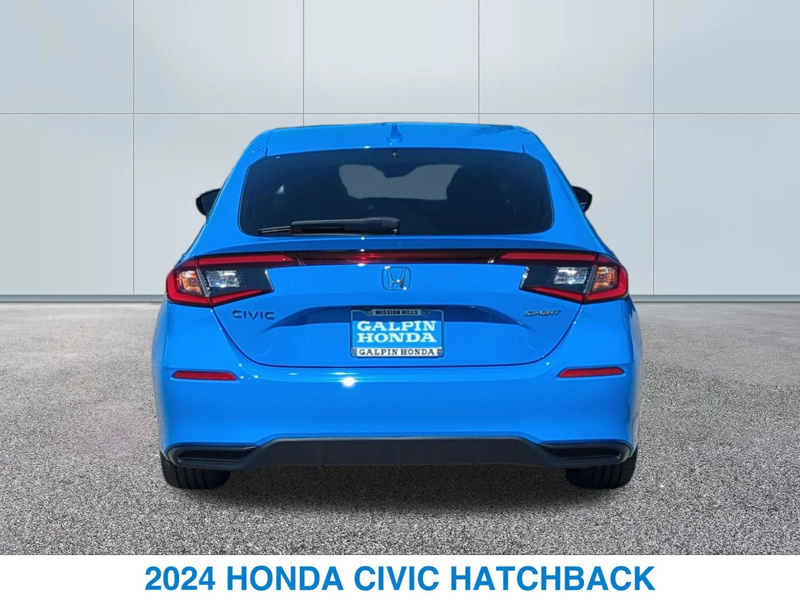 Certified Used 2024 Blue Honda Sport image 8