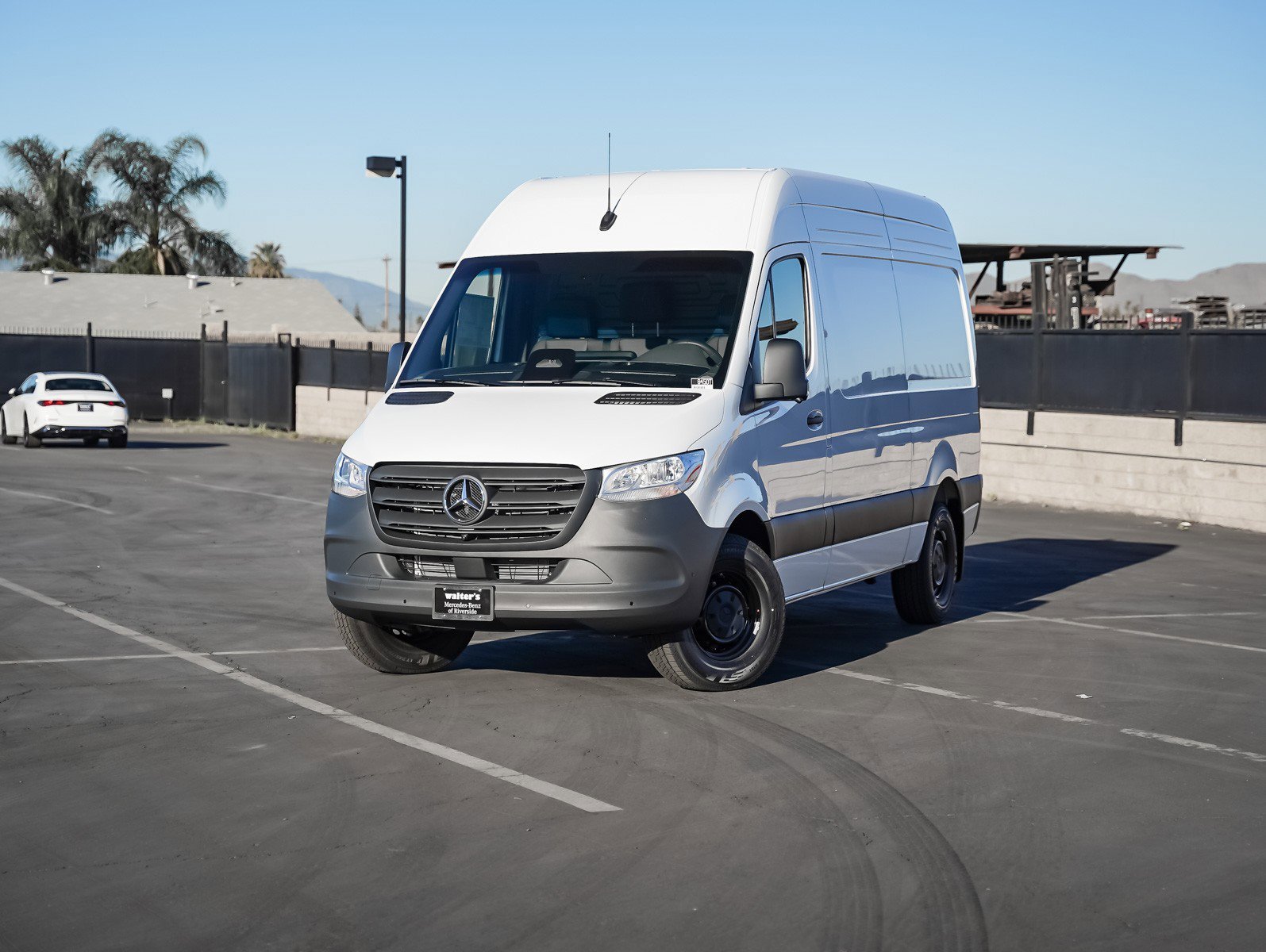 New 2026 Arctic White Mercedes-Benz 2500 High Roof I4 Diesel 144 RWD image 1