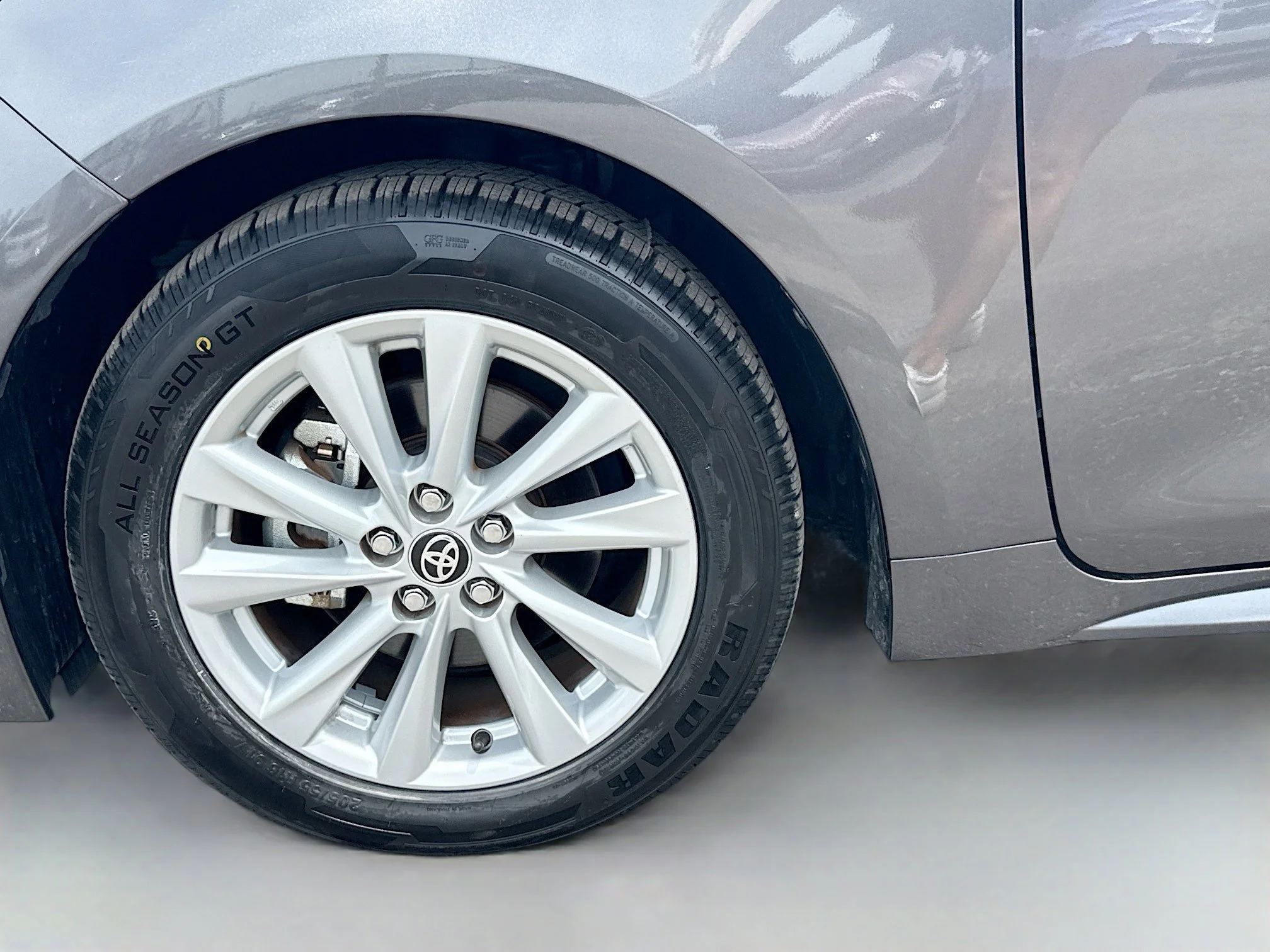 Used 2024 Magnetic Gray Metallic Toyota SE image 40