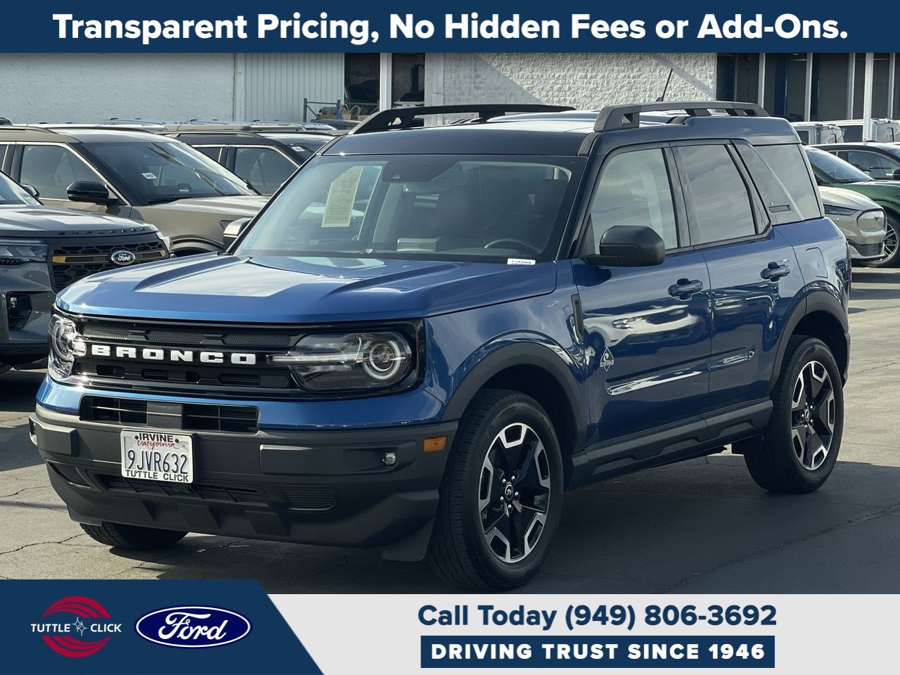 Used 2023 ATLAS BLUE METALL Ford Outer Banks image 12