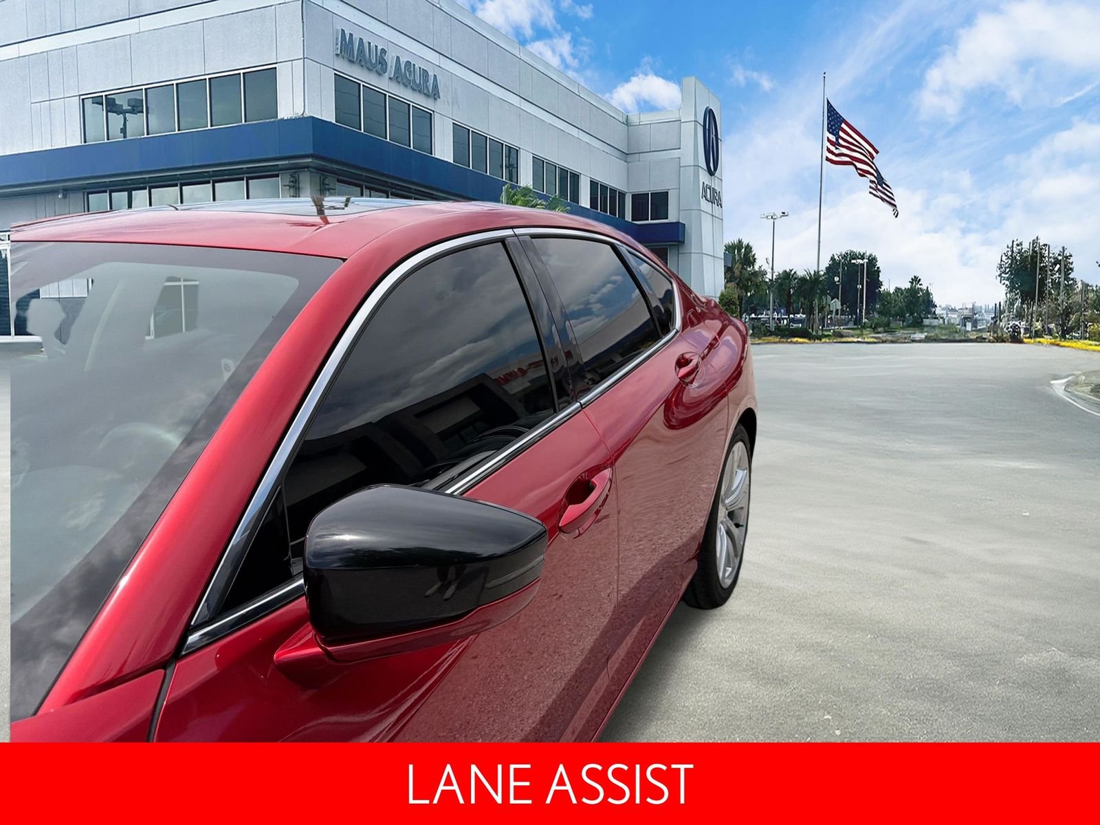 Used 2023 Performance Red Pearl Acura Technology Package image 12