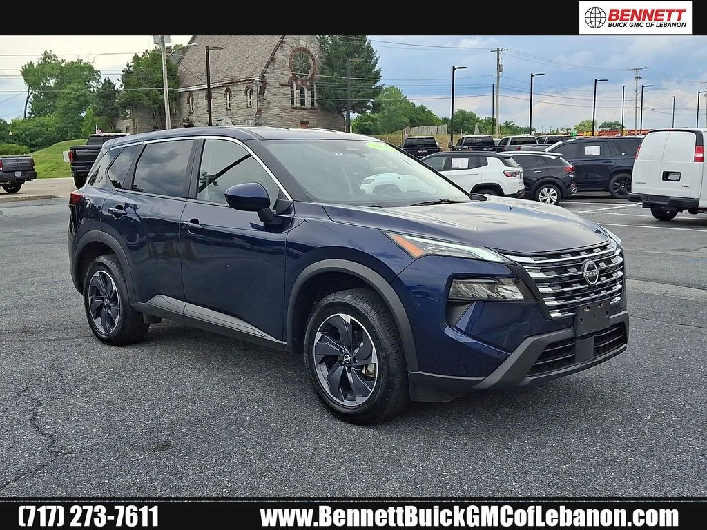 Used 2025 Blue Nissan SV image 1