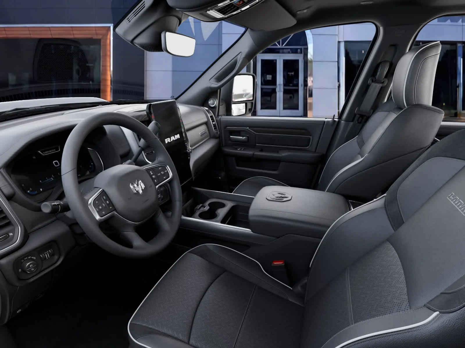 New 2026 Ceramic Gray Clearcoat Ram Laramie image 22